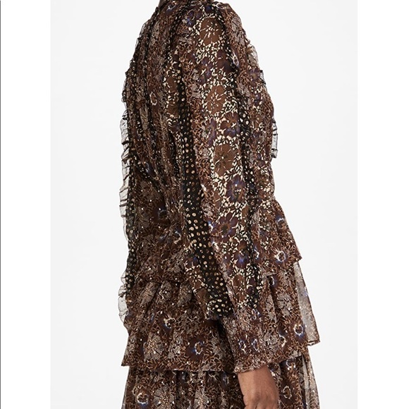 NWT- Ulla Johnson Brisa Ruffle Dress - Picture 4 of 9